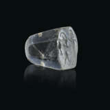 A GRECO-PERSIAN ROCK CRYSTAL PYRAMIDAL STAMP SEAL WITH A HERO AND WINGED GOAT - photo 2