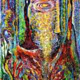 В мире женщин Холст на подрамнике Акриловые краски Абстрактный экспрессионизм Молдавия 2018 г. - фото 1