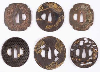 SECHS TSUBA (SCHWERTWÄCHTER)