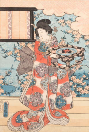 UTAGAWA KUNISADA I, FURYU HARU NO KYO - photo 3