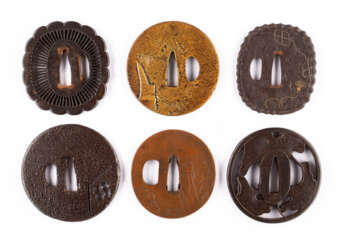 SECHS TSUBA (SCHWERTWÄCHTER)