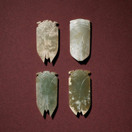 FOUR JADE CICADAS - photo 1