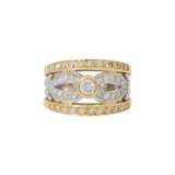 Ring mit Brillanten zus. ca. 0,65 ct, - photo 2