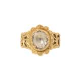 Ring mit Diamant von ca. 8,7x7,7 mm, - photo 2