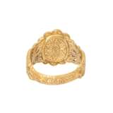 Ring mit Diamant von ca. 8,7x7,7 mm, - photo 3