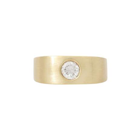 Ring mit Brillant Solitaire ca. 0,66 ct - фото 2