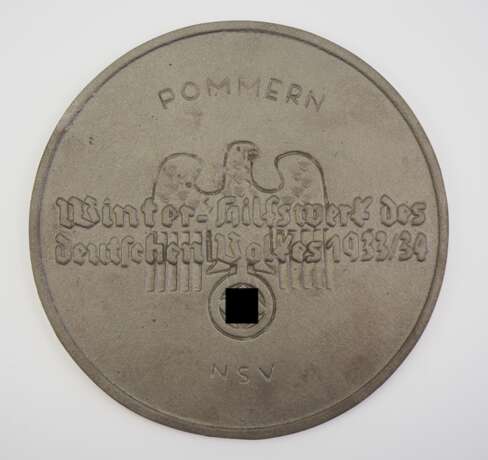 WHW Medaille Pommern. - photo 1
