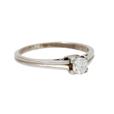 Ring mit Diamant Solitaire von ca. 0,25 ct - photo 1