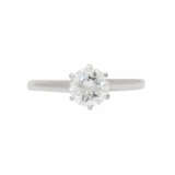 Ring mit Brillant Solitaire 0,99 ct, - photo 2