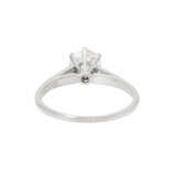 Ring mit Brillant Solitaire 0,99 ct, - photo 3