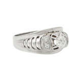 Ring mit Altschliffdiamant 0,35 ct, - photo 1