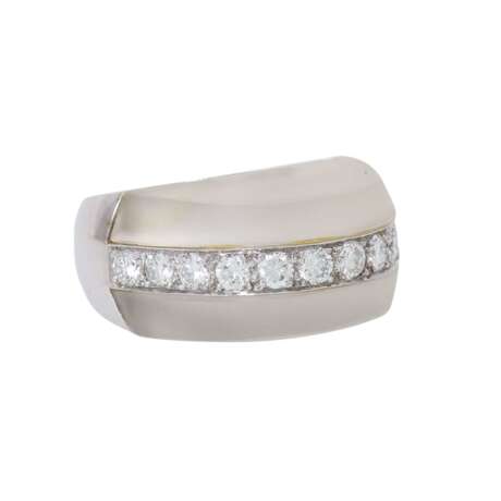 Ring mit Brillanten zus. ca. 1,2 ct, - photo 1