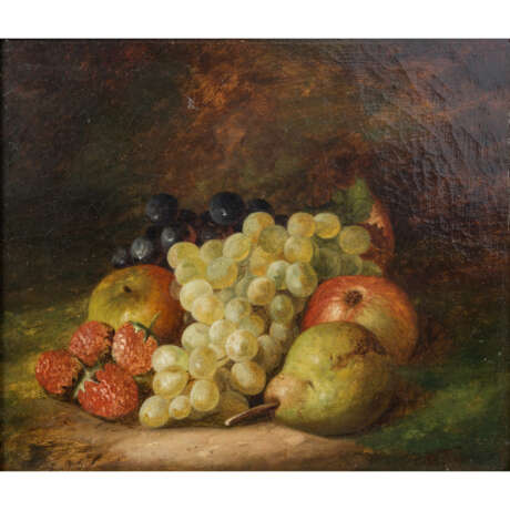 TOPHAM, FRANCIS WILLIAM (1808-1877), zugeschrieben, "Stilleben mit Früchten" - Foto 1