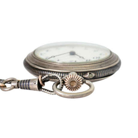 Antike offene Damen Taschenuhr Anhängeuhr. Ca. 1910-1920. - Foto 3