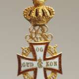 Dänemark : Dannebrog-Orden, 5. Modell (Christian IX. - 1863-1906), Miniatur. - Foto 1