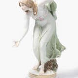 Meissen, Figur "Kugelspielerin" - фото 1