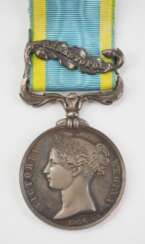 Großbritannien : Krim-Kriegs-Medaille, mit Spange SEWASTOPOL.