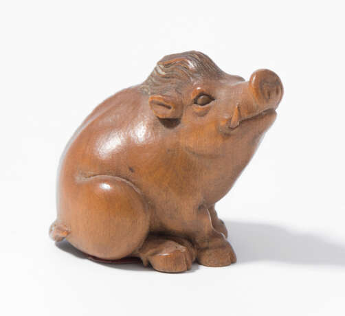 Holz-Netsuke - photo 1