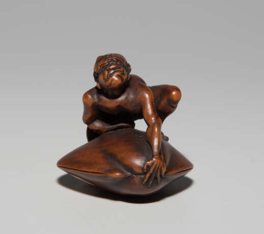 Holz-Netsuke - Foto 2