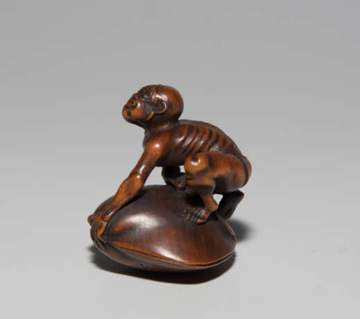 Holz-Netsuke - Foto 3