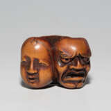 Holz-Manjû-Netsuke - Foto 2