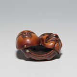 Holz-Manjû-Netsuke - Foto 6