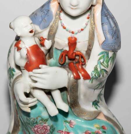 Guanyin mit Kind - Foto 7