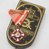 Österreich : Militär-Verdienstkreuz, 3. Klasse mit Kriegsdekoration, im Etui. - photo 1