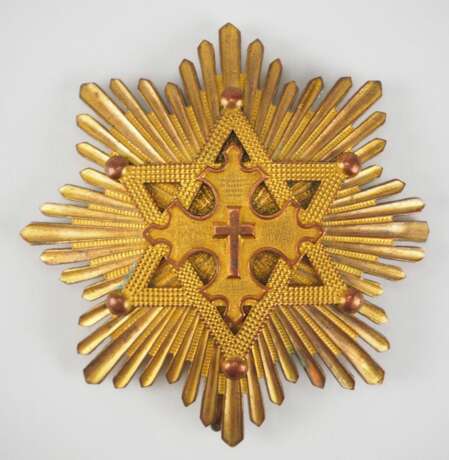 Äthiopien : Orden vom Siegel König Salomons, 2. Modell, Großkreuz Bruststern. - photo 1