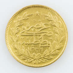 Ägypten/Gold - 500 Piaster 1918, Muhammad VI.