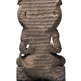Schöne Skulptur eines Bodhisattva aus grauem Schiefer - фото 2
