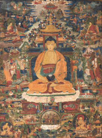 Thangka des Buddha Amitabha - Foto 2