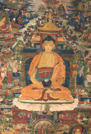 Thangka des Buddha Amitabha - photo 3