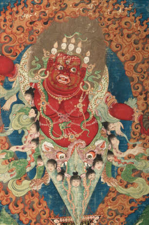 Guru Drag dmar, eine zornvolle Emanation des Padmasambhava - фото 3
