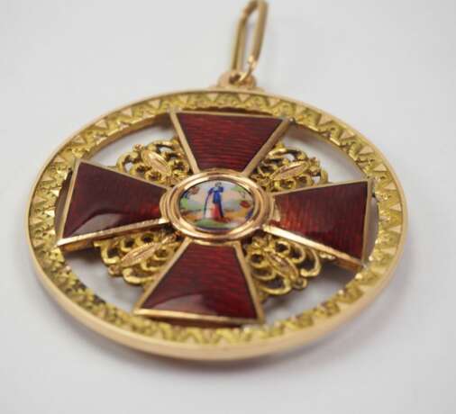 Russland : Orden der hl. Anna, 2. Modell (1810-1917), Abzeichen für Ordensbeamte. - photo 3