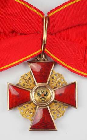 Russland : Orden der hl. Anna, 2. Modell (1810-1917), 2. Klasse, für Nicht-Christen. - Foto 3