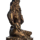 Bronze der Syamatara auf einem Lotos - photo 3