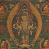 Thangka des Buddha Shakyamuni und Thangka des Avalokiteshvara und Shakyamuni - фото 6