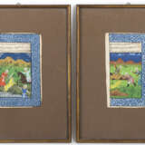 Zwei indische Buchseiten und Mandala mit Aufschrift, gerahmt - фото 4
