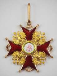 Russland : Kaiserlicher und Königlicher Orden vom heiligen Stanislaus, 2. Modell, 2. Typ (ca. 1841-1917), 1. Klasse Kleinod.