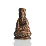 Bronze eines Kagyupa-Lama - photo 1