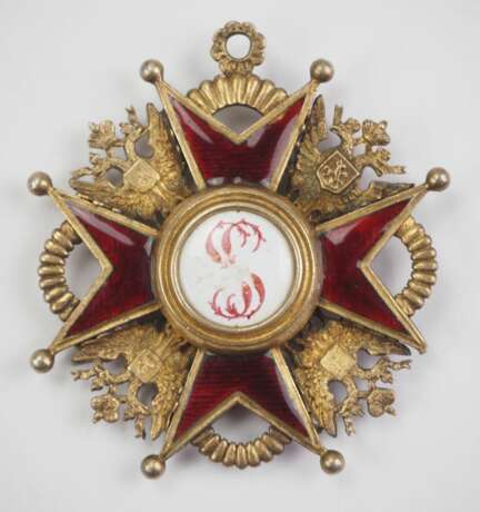 Russland : Kaiserlicher und Königlicher Orden vom heiligen Stanislaus, 2. Modell, 2. Typ (ca. 1841-1917), 1. Klasse Kleinod. - photo 3