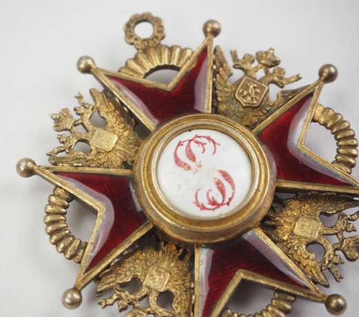 Russland : Kaiserlicher und Königlicher Orden vom heiligen Stanislaus, 2. Modell, 2. Typ (ca. 1841-1917), 1. Klasse Kleinod. - фото 4