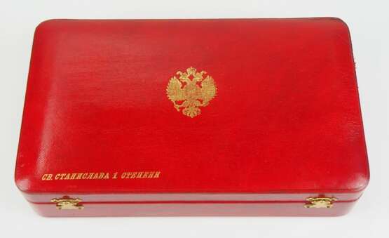Russland : Kaiserlicher und Königlicher Orden vom heiligen Stanislaus, 2. Modell, 2. Typ (ca. 1841-1917), 1. Klasse Satz Etui. - photo 4
