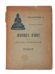 Deniker, M.J.; M.E. Deshayes, ''Collection G..., Catalogue de la Premier Partie, Oeuvres d'Art et de Haute Curiosité du Tibet"