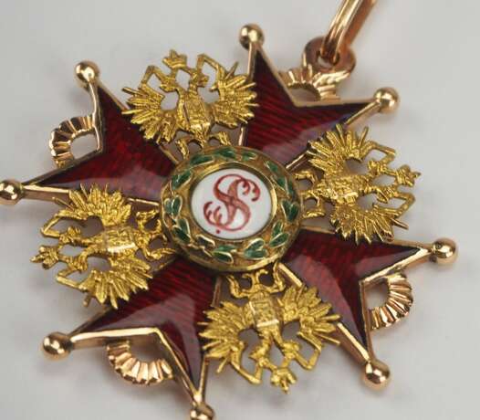 Russland : Kaiserlicher und Königlicher Orden vom heiligen Stanislaus, 2. Modell, 2. Typ (ca. 1841-1917), 3. Klasse. - Foto 2