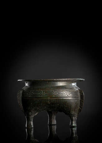 Weihrauchbrenner in Form eines 'ding' im archaischen Stil - Foto 2