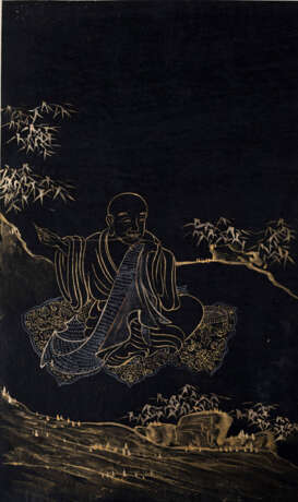 Album mit Beischrift und Darstellungen von Luohan im Stil von Li Guoning - фото 3