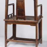 Feiner Stuhl aus 'huanghuali' und Wurzelholz - photo 7