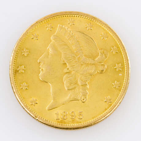 USA / GOLD - 20 Dollar Liberty Head 1895 - Foto 1